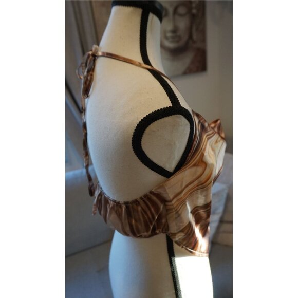 Shein Silky Halter Top - Size LP - Picture 6 of 9